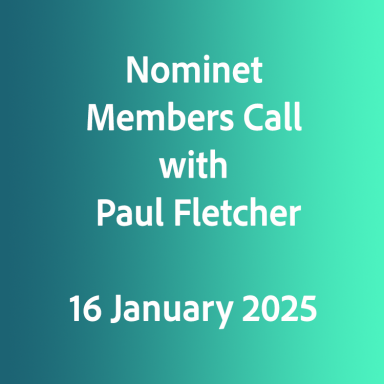 Nominet Members Call with Paul Fletcher - 16 January 2025 event image